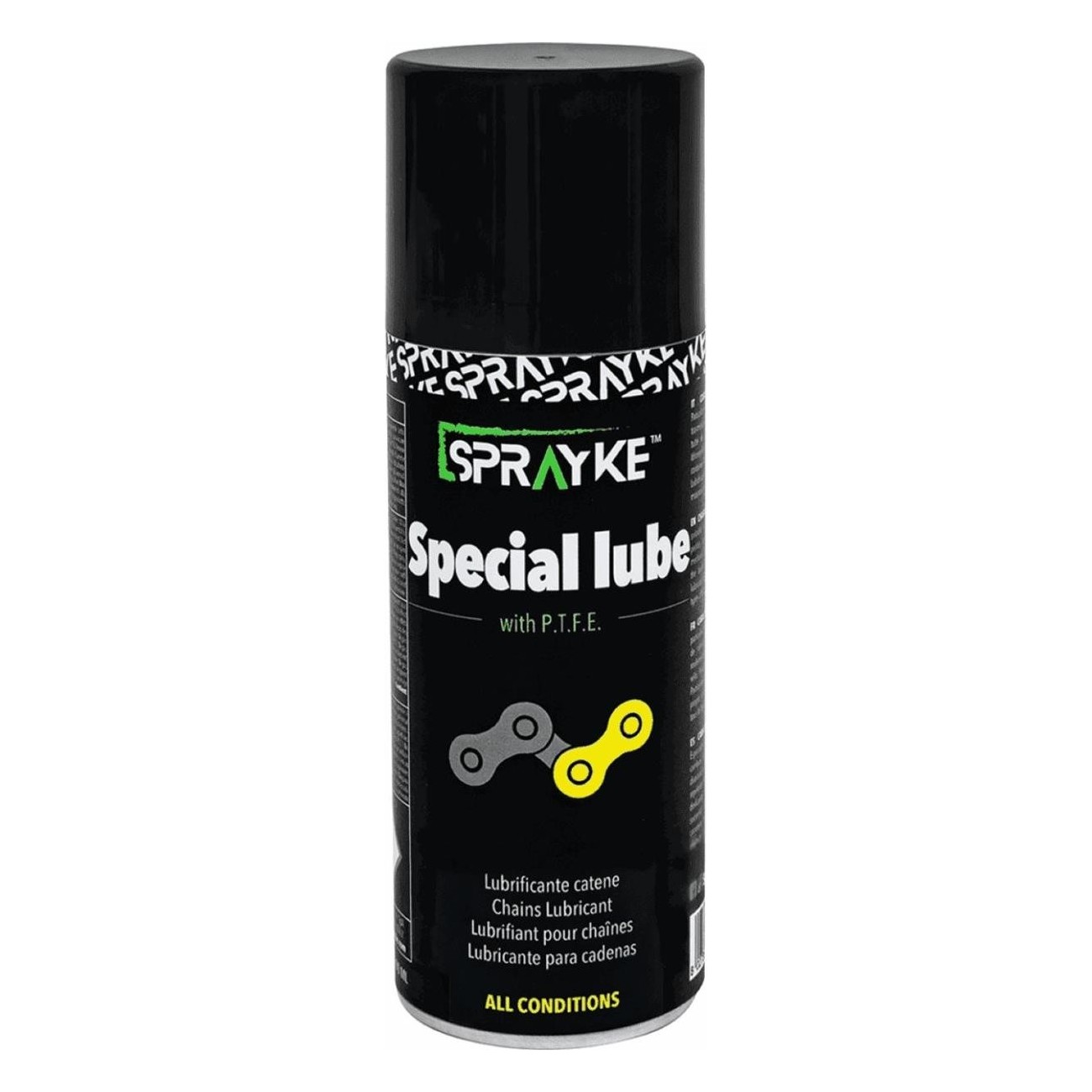 200ml All Conditions Chain Lubricant with Silicone and PTFE - Ideal for Bicycles - 1