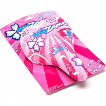 Sella Kidzamo Flower Rosa per Bambina in Skay e Acciaio - Leggera e Resistente, 194g - 1 - Selle - 4897031232656