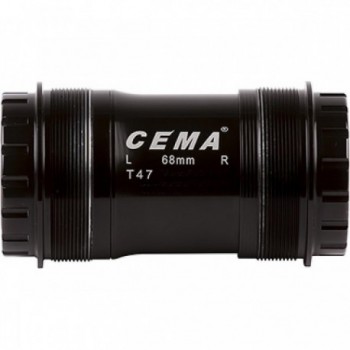 Movimiento Central T47 Cerámica Negra para SRAM GXP - Compatible 68/73 mm - 1