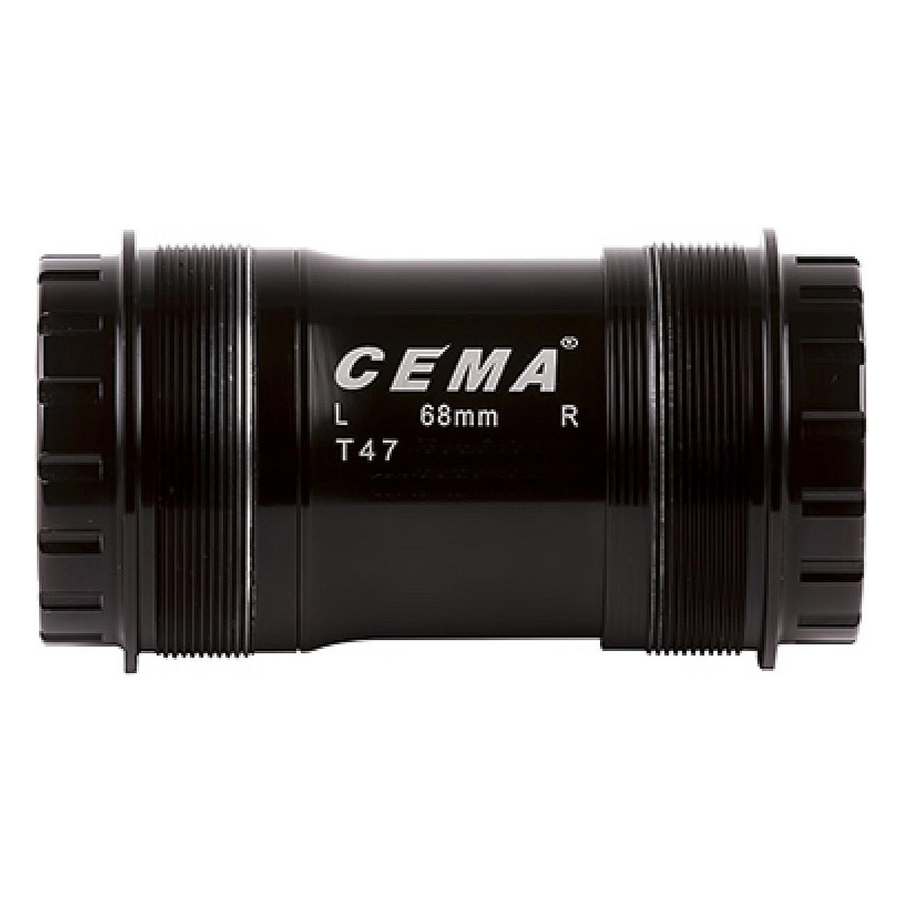 Movimiento Central T47 Cerámica Negra para SRAM GXP - Compatible 68/73 mm - 1