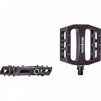 Pedali BMX Demolition Trooper 9/16' Flat Black in Alluminio CNC - 1 - Pedali - 0810006440423