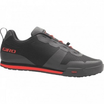 Zapatos Tracker Fastlace Negro/Rojo Talla 42 con Excelente Grip para Pedales Flat - 2