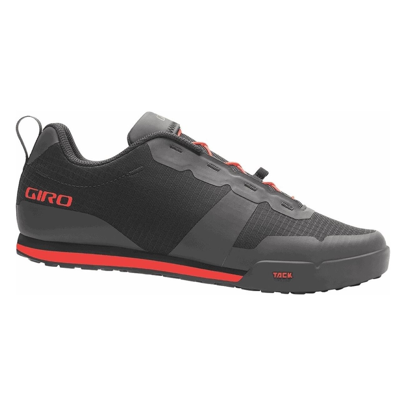 Zapatos Tracker Fastlace Negro/Rojo Talla 42 con Excelente Grip para Pedales Flat - 2