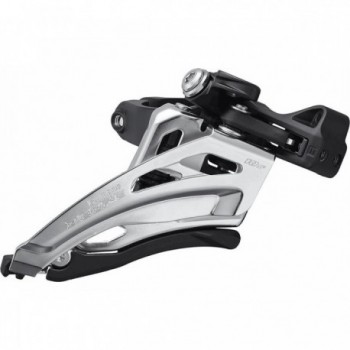 Dérailleur Shimano Deore M4100 2x10V, Collier 34,9mm, Noir/Argent - 1