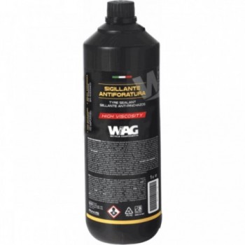 High Viscosity Non-Foaming Sealant for Tubeless 1L - Ammonia-Free, Instant Repair - 1