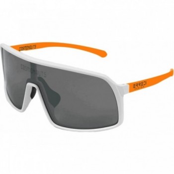 Fahrradbrille Lander Weiß und Orange mit ZEISS Polycarbonat-Linsen - 2