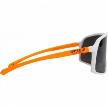 Lander Cycling Glasses White and Orange with ZEISS Polycarbonate Lenses - 4