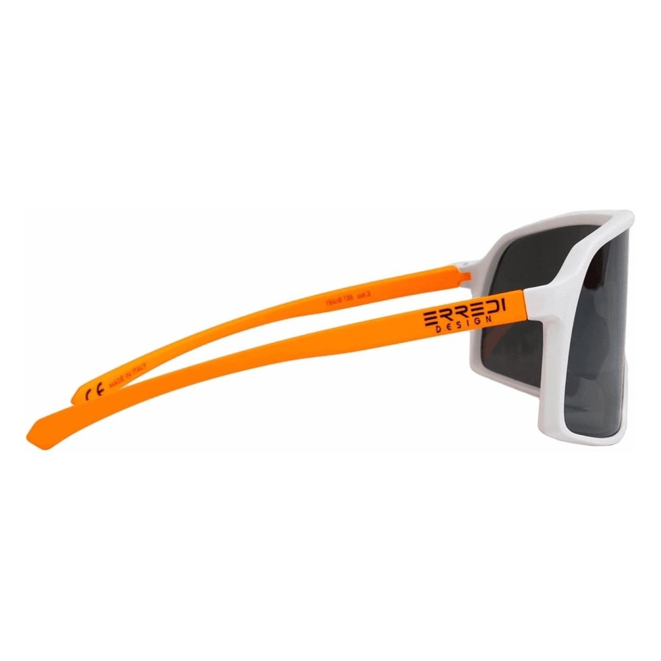 Lander Cycling Glasses White and Orange with ZEISS Polycarbonate Lenses - 4