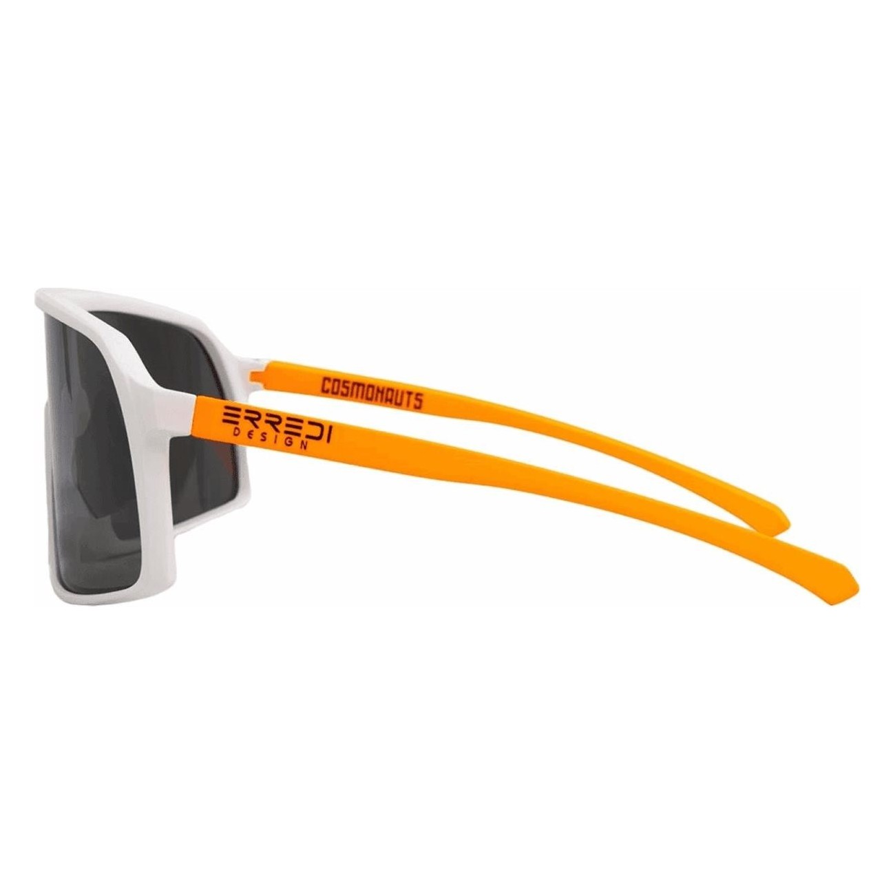 Lander Cycling Glasses White and Orange with ZEISS Polycarbonate Lenses - 5