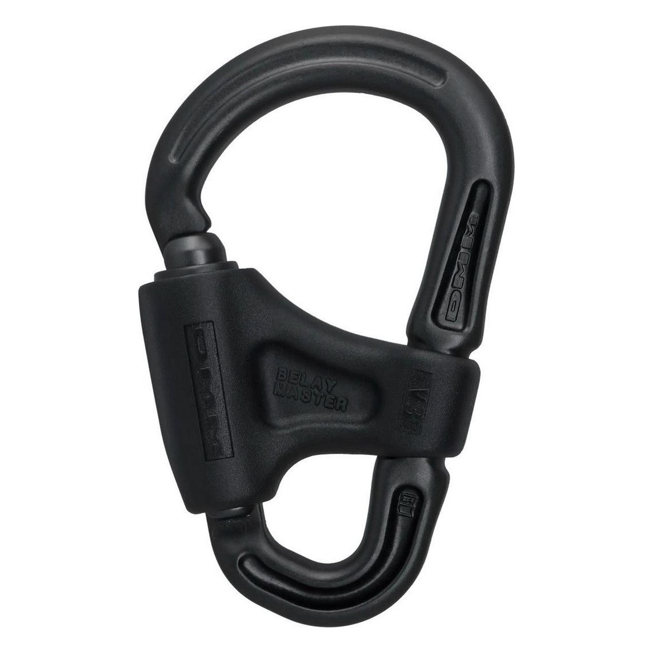 Belay Master Carabiner Matt Grey 93g with Reliable Safety Lock - 1