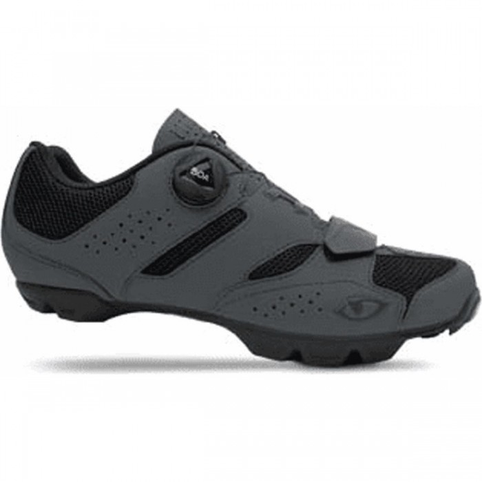 Zapatos MTB Cylinder II Gris Oscuro/Azul Talla 46 con Cierre BOA - 1