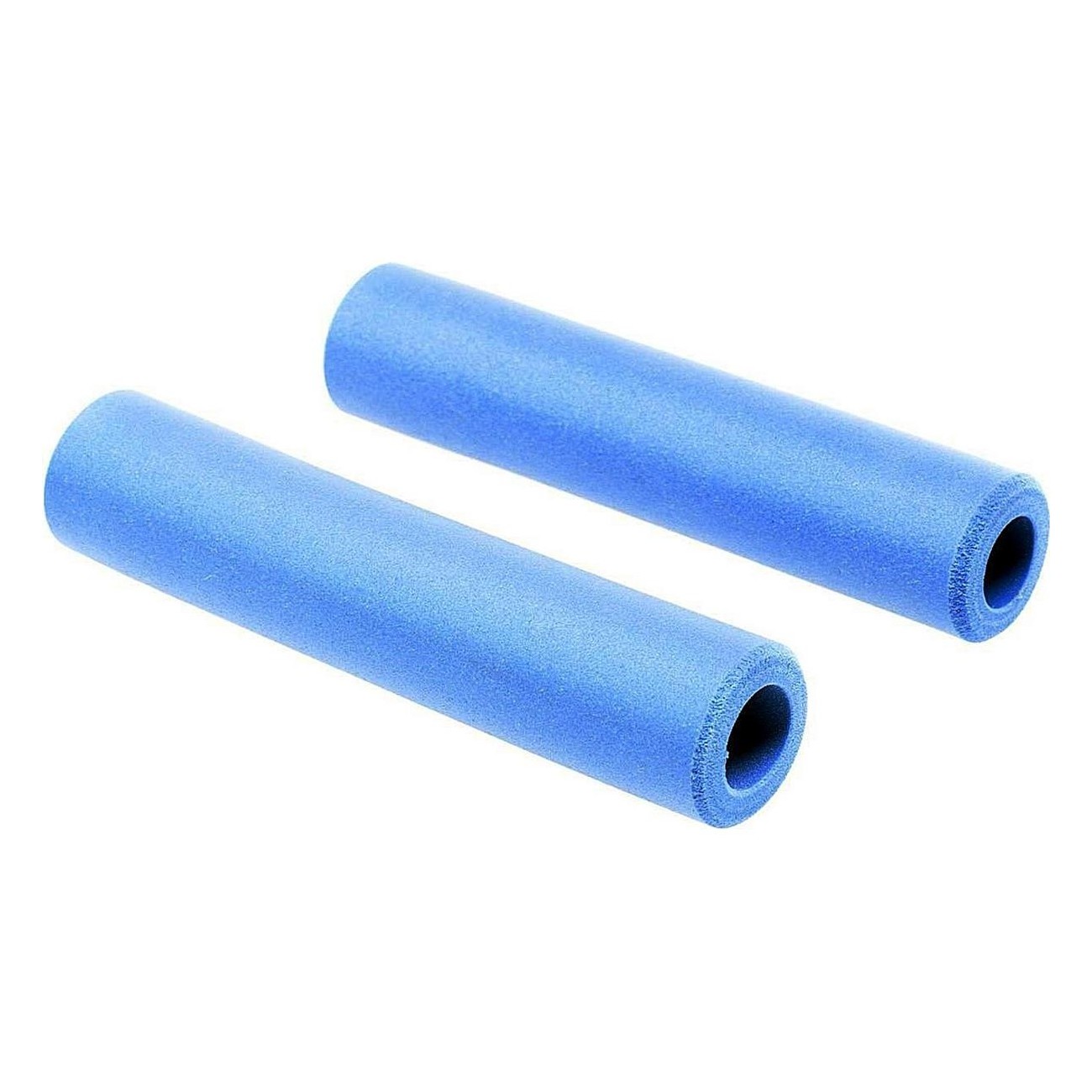 Voxom GR2 130mm Blue Silicone Grips - Comfort & Shock Absorption for Bikes - 1