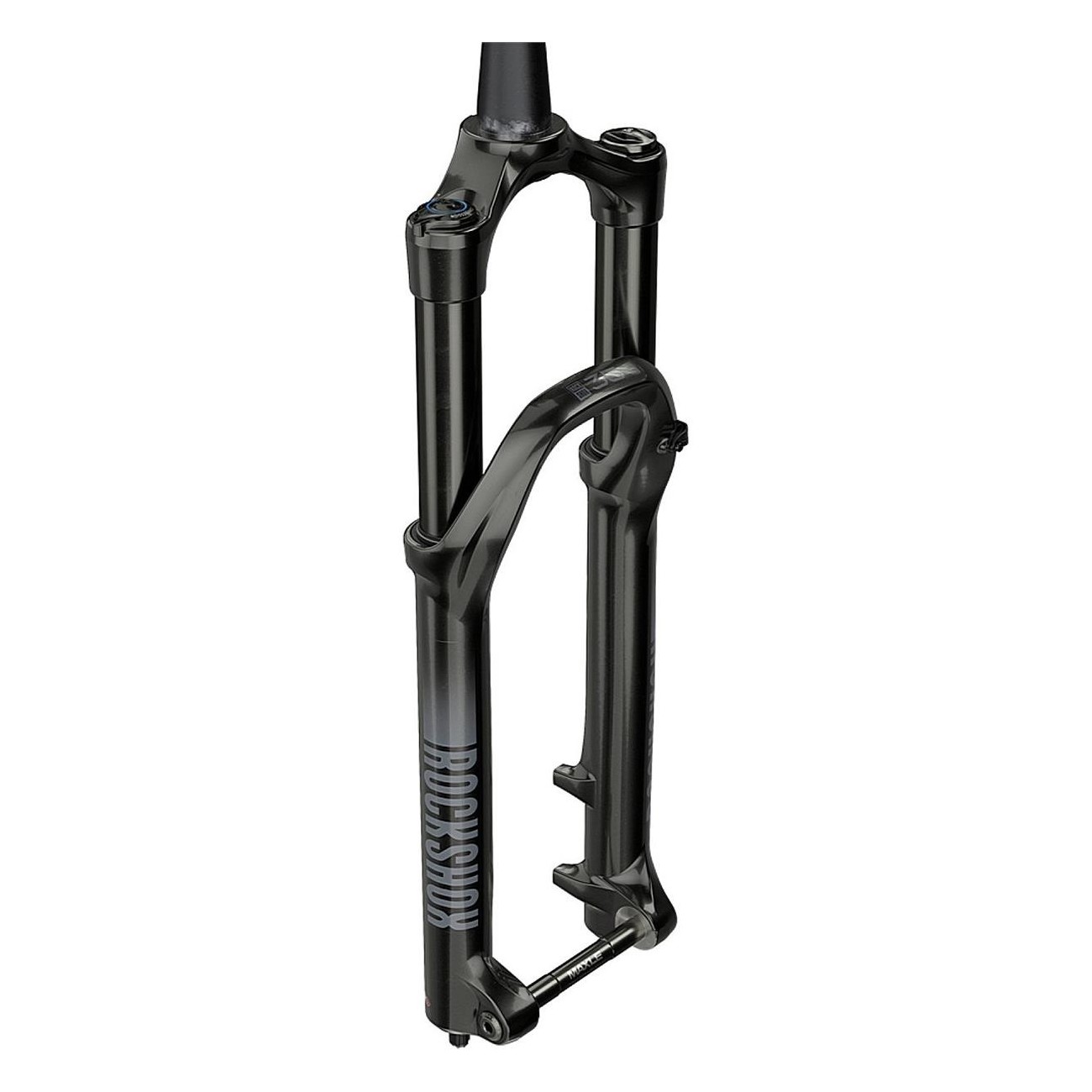 Recon Silver RL Fork 27.5' 130mm Black - 15x100 Axle, 42mm Offset, Solo Air - 1