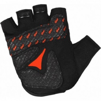 Black Short Gloves Size L with Shock Absorbing Gel and Ventilation - 2