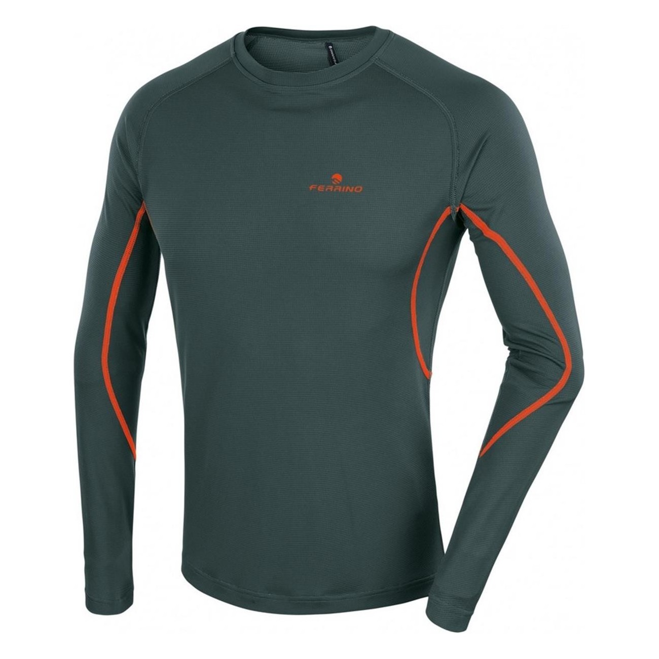 Weisshorn Men's Long Sleeve T-Shirt Dark Emerald Size L - 1