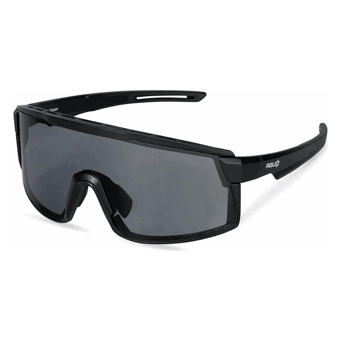 VERVE Black Sunglasses with UV400 Anti-Fog Lenses and Elegant Design - 1