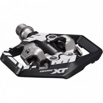 Shimano PD-M8120 XT SPD Black Aluminum Pedal with SM-SH51 Cleats - 1