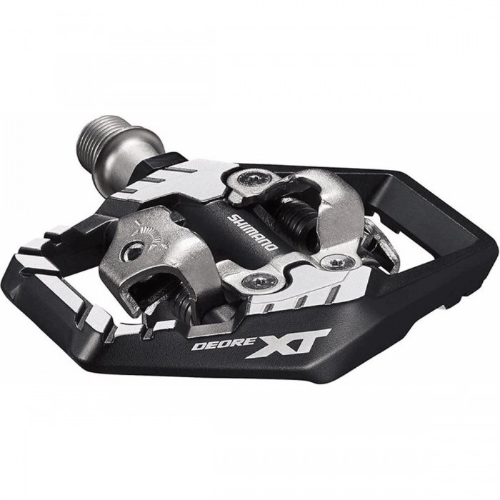 Pédale Shimano PD-M8120 XT SPD en Aluminium Noir avec Cales SM-SH51 - 1