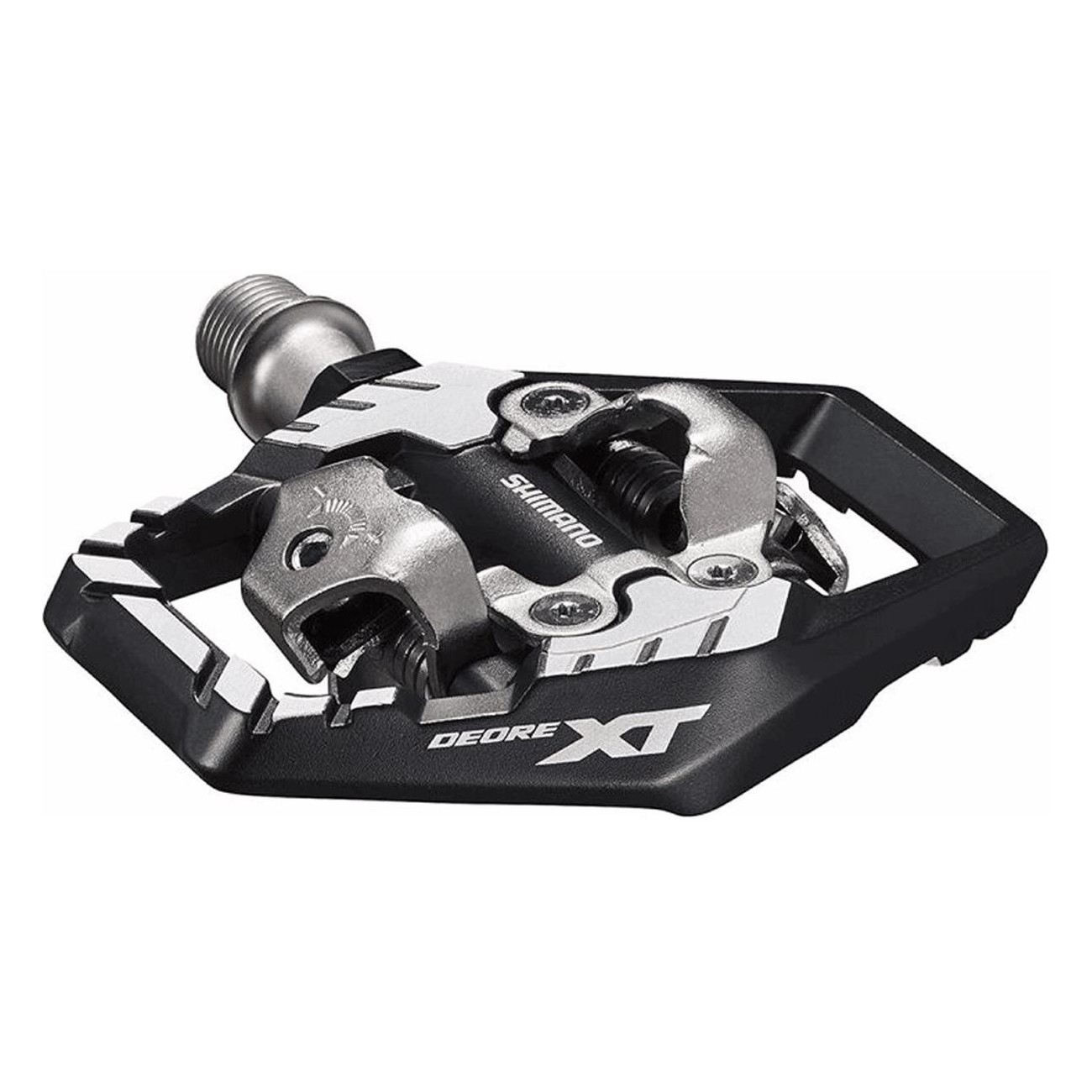 Shimano PD-M8120 XT SPD Pedal in Schwarz Aluminium mit SM-SH51 Cleats - 1