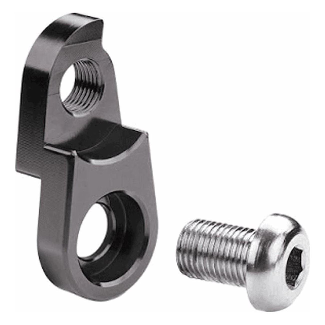 Rear Derailleur Hanger Extension Black for Wide Range Cassettes - Compatible with SuperB - 1