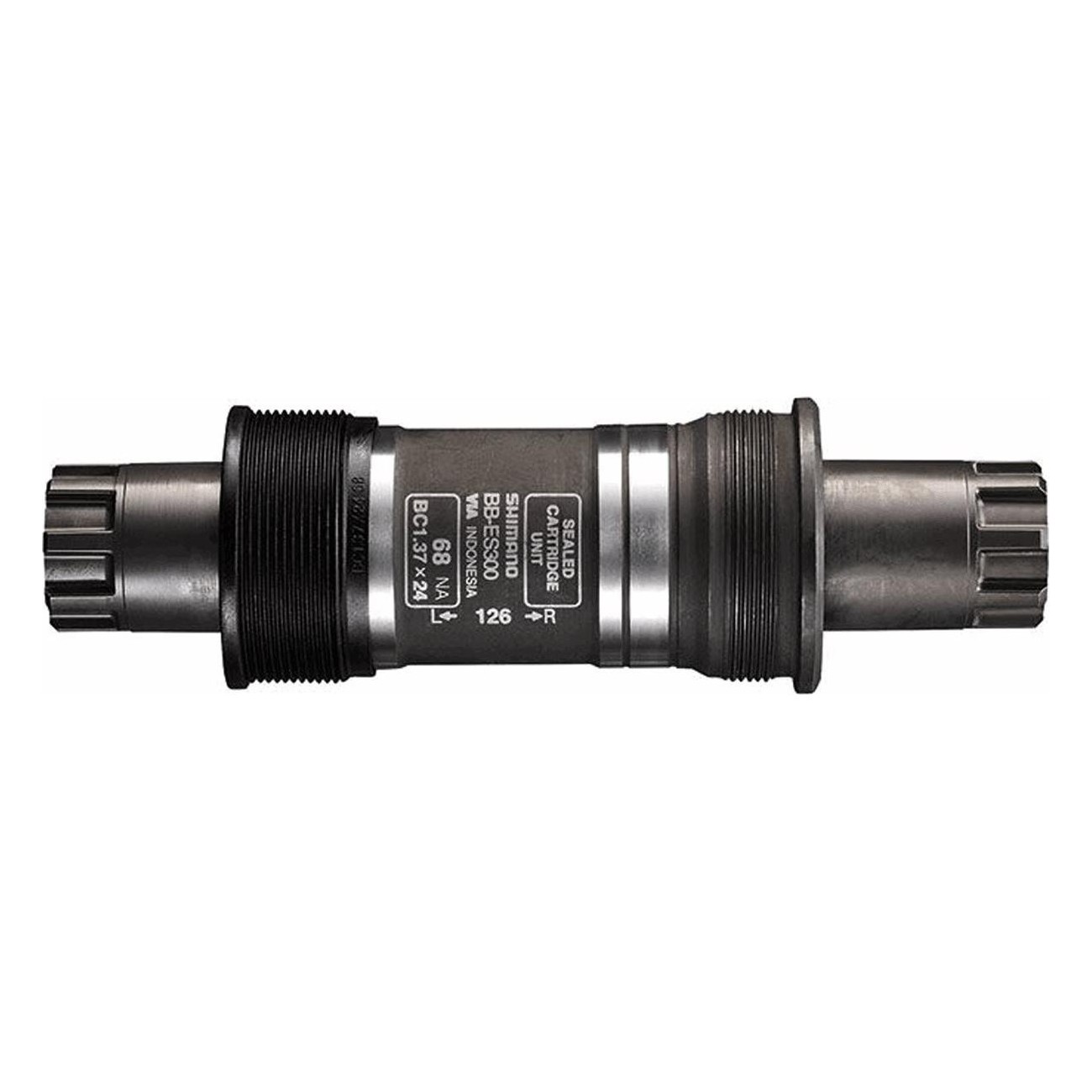 Shimano Acera BB-ES300 MTB Bottom Bracket Octalink 121/68mm Black - 1