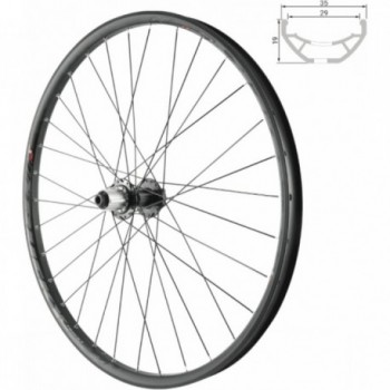 Roues Arrière 27.5' Tubeless Ready Boost Disque Shimano/SRAM 9/10/11v Noir - 1