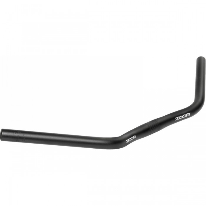 Guidon Courbé Touring Zoom MTB en Aluminium Noir Mat - 590mm, 25,4mm, 33° - 1