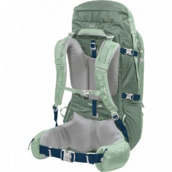 Mochila Transalp 50 Lady Verde 50L Ergonómica con Funda - 2