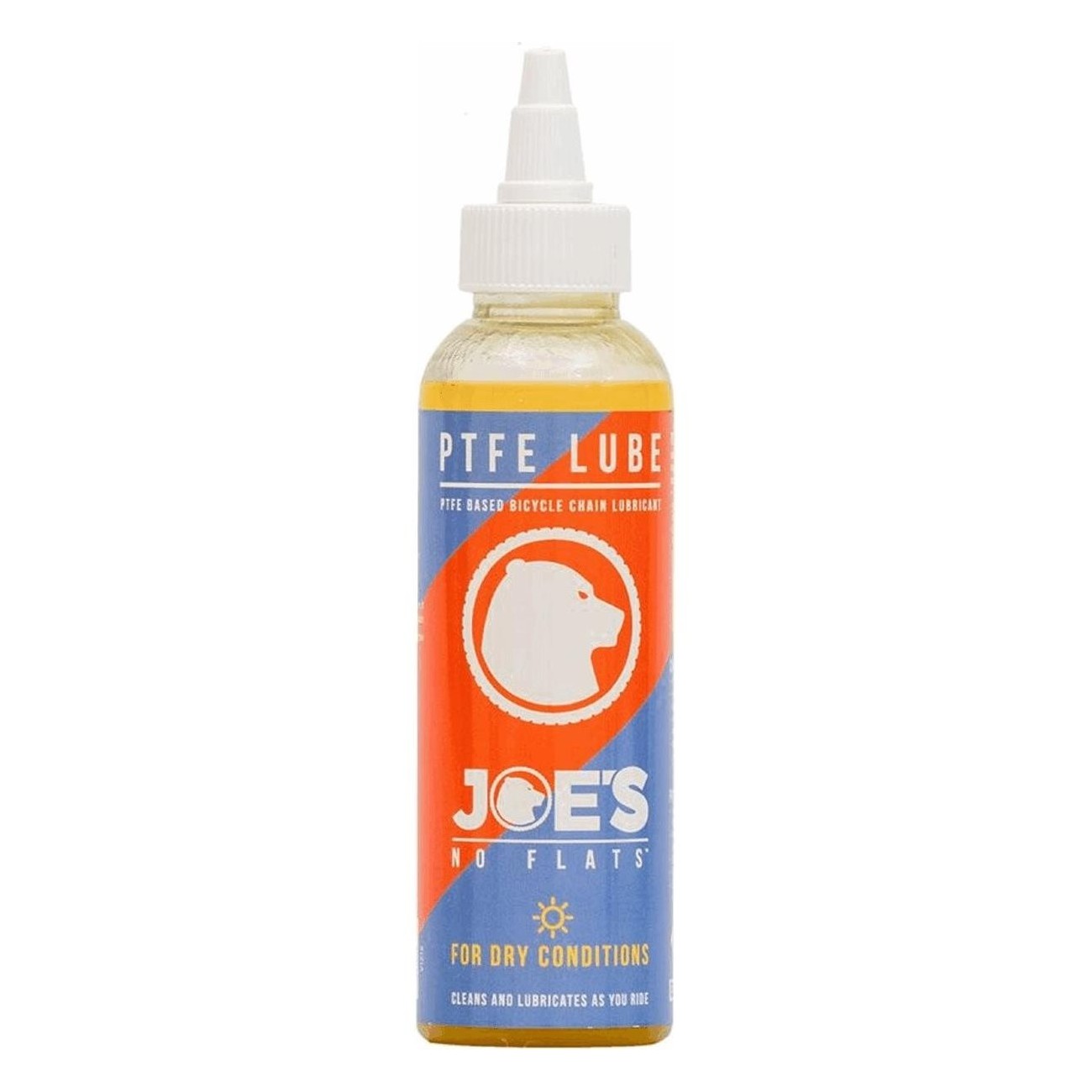 Chain Lubricant Oil 60ml with PTFE for Dry Use - Quiet and Smooth by JOE'S - 1