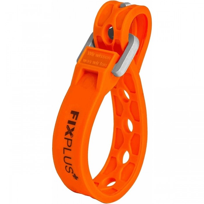 Fixplus 15cm orange Befestigungsbänder aus TPU, bis 65kg, 2er Pack - 1