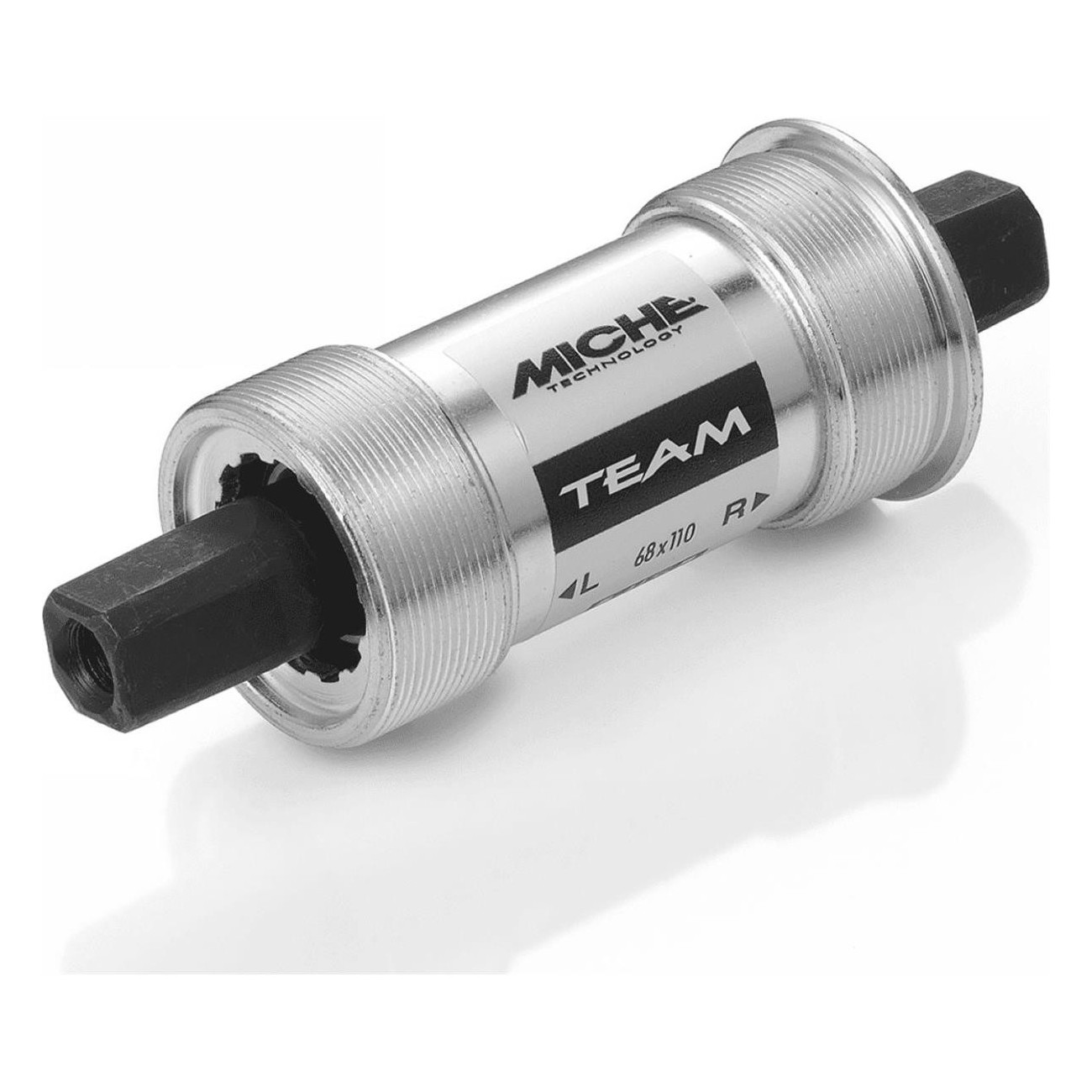 MICHE TEAM JIS 122mm ITA Steel Bottom Bracket - Sealed Bearings - 1