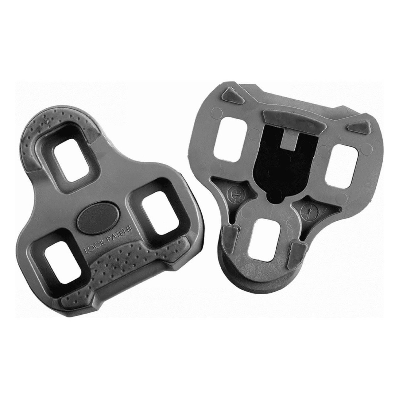 Calas de Pedales Keo Grip Gris para Bicicletas de Carretera - Agarre Seguro - 1