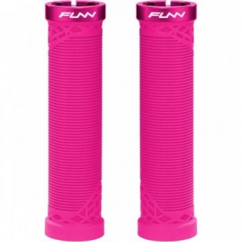 Puños Rosa HILT 30mm con Collarín de Aluminio CNC 96g - FUNN - 1