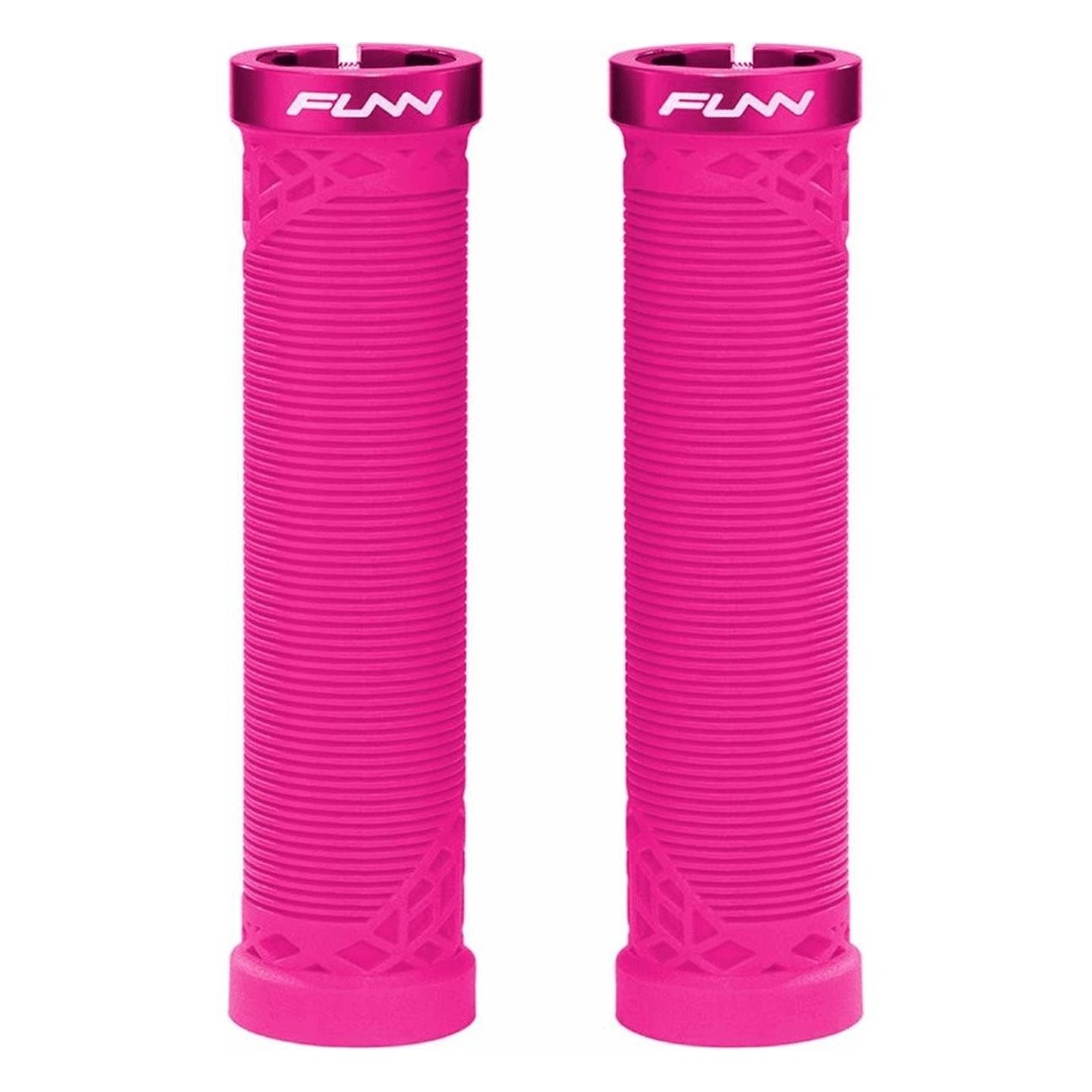 HILT 30mm Pink Grips with CNC Aluminum Collar 96g - FUNN - 1