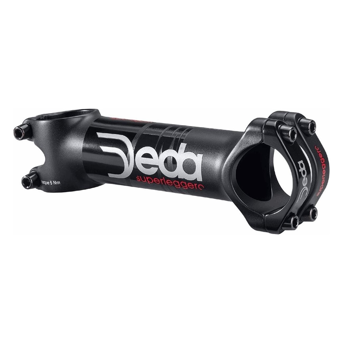 Deda Superlight Aluminum Handlebar Stem 31.7x110mm, 82° Angle - 1