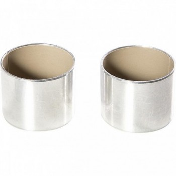 Lower Bushing 35mm for Sram Revelation 35 Fork, Compatible G/H 25mm, 2 Pieces Silver - 1