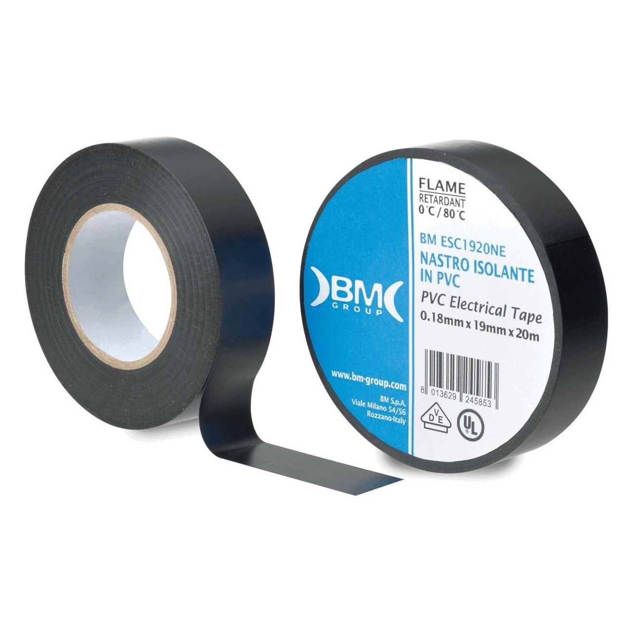 Black Insulating Tape Beta 10m x 15mm, 0.15mm Thick - Reliable & Durable - 1