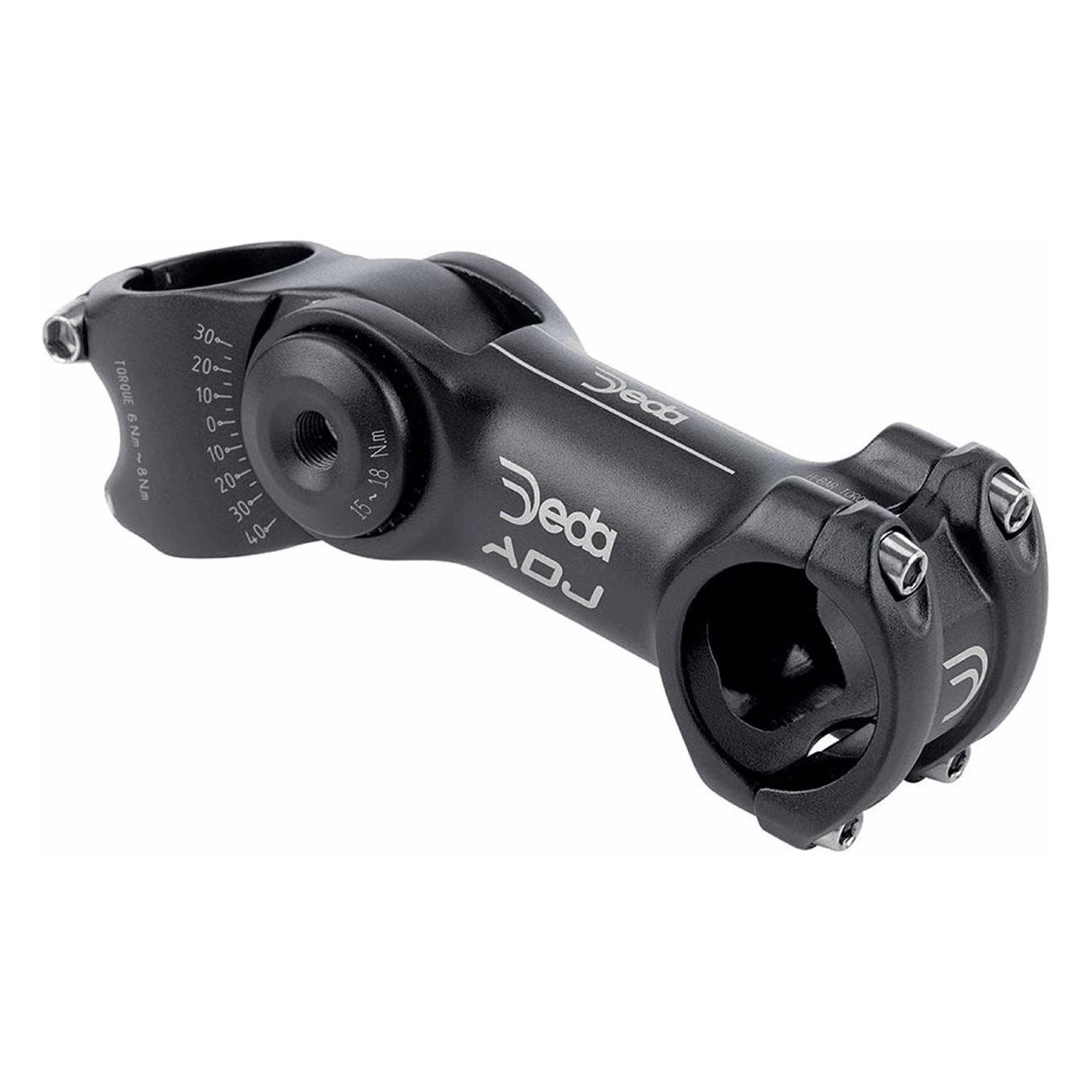 Adjustable Deda 6061 Aluminum Trial Handlebar Stem, 31.7x90mm, Black, +30°/-40° - 1