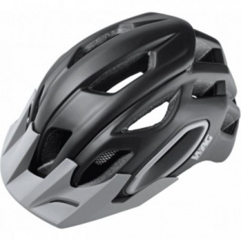 Casco MTB Oak Nero/Grigio Taglia L 60-64cm - Tecnologia In-Mould Conehead, Ventilazione e Sicurezza EN1078 - 1 - Caschi - 