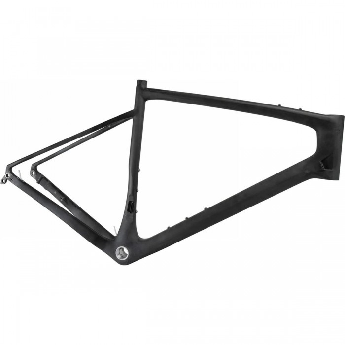 Cadre de Vélo de Course en Carbone 47 cm, Frein à Disque Flat Mount, Câbles Intégrés - 1