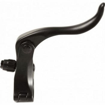 Black Aluminum Fixed Brake Lever Pair 22.2mm MVTEK - 1