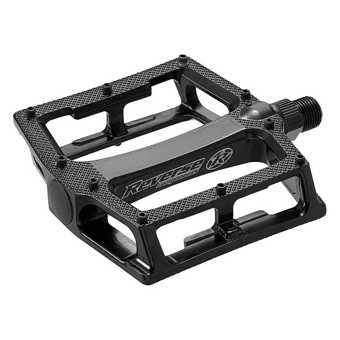 Pedal Inverso Super Shape-3D Negro para MTB - Agarre Excepcional y Durabilidad - 1