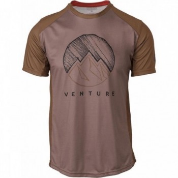 Maglia MTB Venture Maniche Corte Taglia L - Traspirante e Resistente in Poliestere - 1 - Maglie - 8717565762527