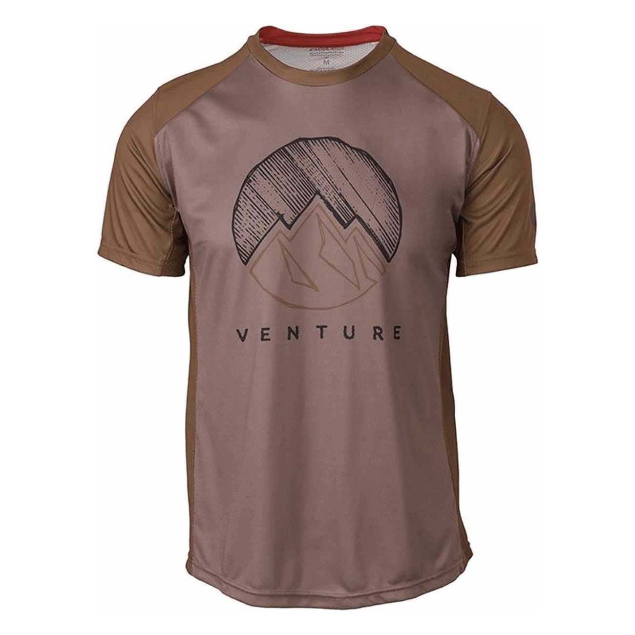 MTB Venture Short Sleeve Jersey Size L - Breathable and Durable Polyester - 1