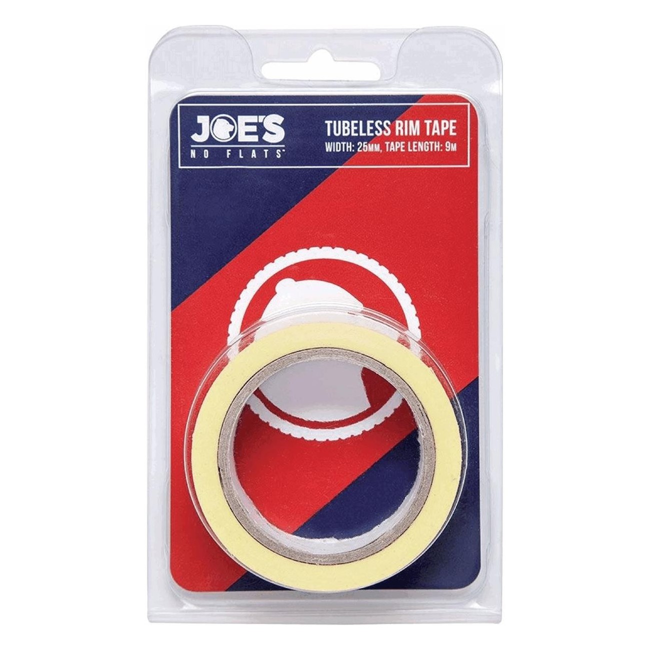 Tubelessband 9m x 25mm Gelb für Joe's Road Felgen - Sichere und leistungsstarke Umrüstung - 1