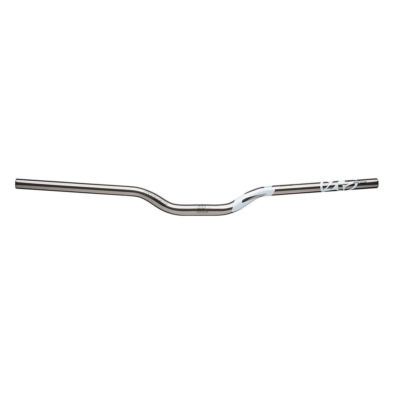 Reverse Handlebar 760mm Titanium Gray with 18mm Rise, Ø25.4mm for Enduro - 1