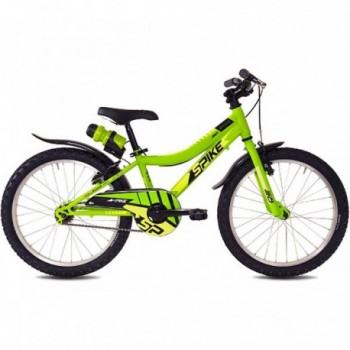 Bicicletta per Bambini Spike 20 Verde con Telaio in Acciaio e Freni V-Brake - 1 - Bambino - 8059796061155