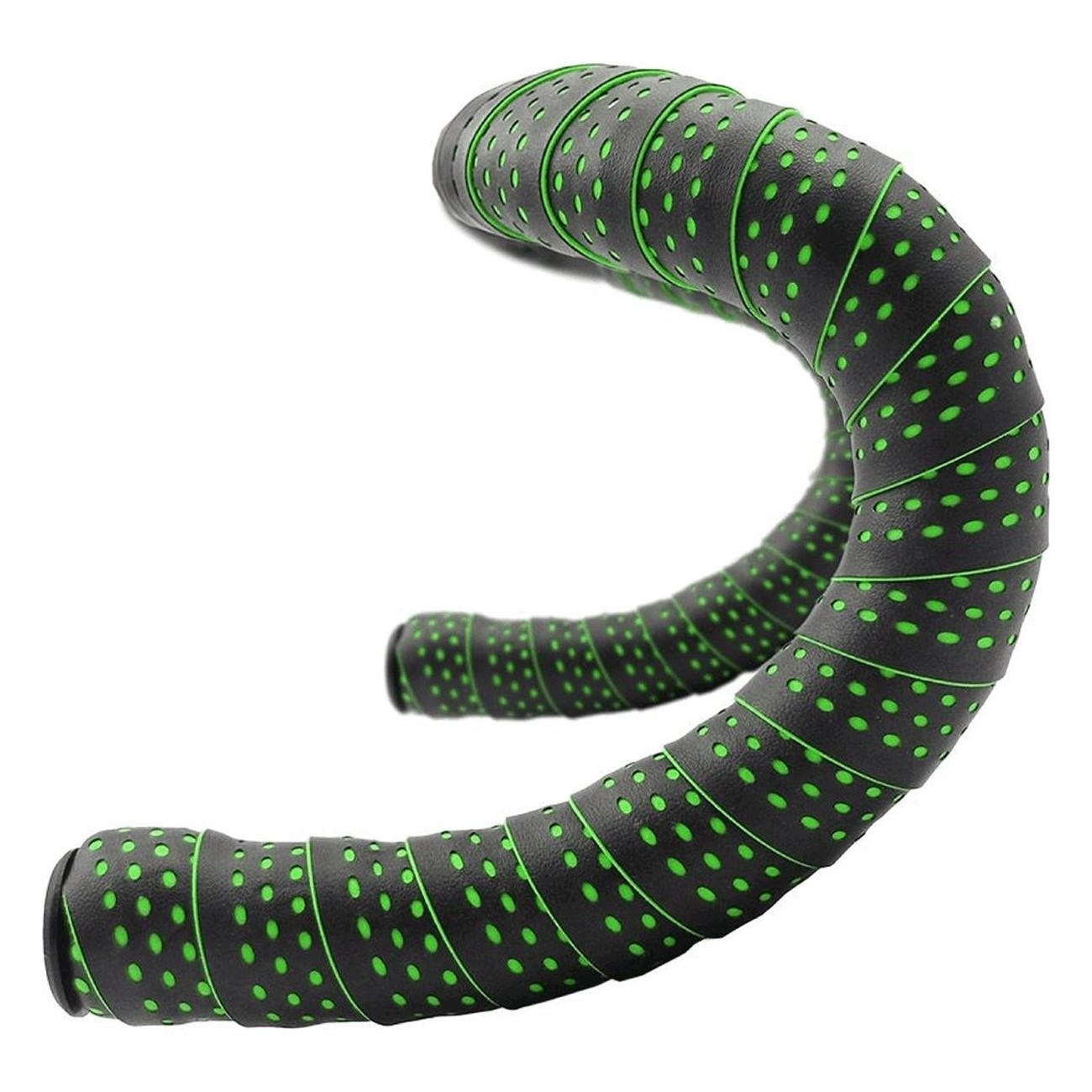 Bicolor Handlebar Tape Black/Green 3mm MVTEK MYST - Comfort & Style - 1