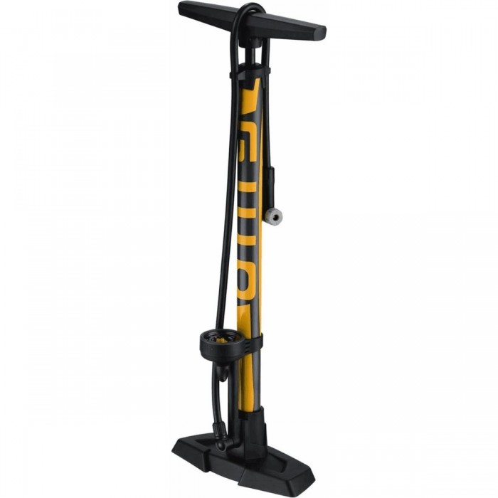 Steel Workshop Floor Pump with Low Pressure Gauge - 1