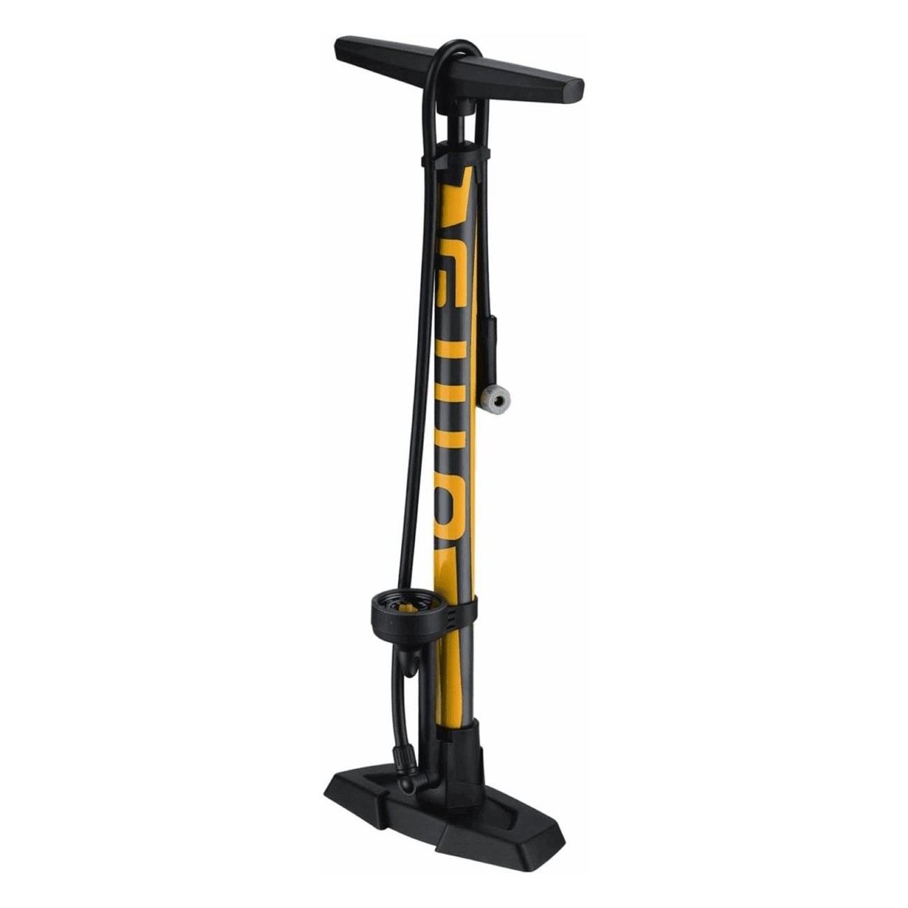 Steel Workshop Floor Pump with Low Pressure Gauge - 1